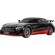 Heimanba Mercedes-Benz GTR1:18 Чорний лицар Модель автомобіля іграшка для дітей, модель автомобіля зі сплаву Колекційна демонстраційна штука подарунок - зображення 2