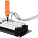 Патч-панель SK-LINK SK-P5E 19" 1U 48 портів Cat 5e UTP з організатором кабелю (SK-P5E-48) - зображення 1