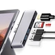 Док-станція розширення Isky Microsoft Surface Pro 7, конвертер USB-C, високошвидкісний USB-адаптер передачі даних, кабель-перетворювач HDMI для відеопроекції та дзеркального відображення екрана, планшетний ноутбук із шістьма входами та двома виходами - зображення 6