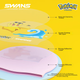 Шапочка для плавания SWANS Pokemon детская силиконовая с Пикачу, цвет макарон - изображение 7