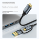 Кабель CABLE CREATION, Type-C — Micro USB 3.0, высокоскоростной кабель для передачи данных с портативного жесткого диска, совместимый с жесткими дисками Seagate, Toshiba, Western Digital, Samsung, удлинительный кабель, 0,6 метра. - изображение 5