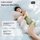 Подушка-обнимашка для сна CHECA GOODS, подушка для ног для кровати и дивана, длинная подушка для тела для женщин, взрослых и беременных женщин, плюшевая игрушка-подушка для сна на боку. - изображение 11