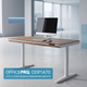 Компьютерный стол с электрорегулировкой высоты OfficePro ODP1470LWW - изображение 6