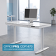 Компьютерный стол с электрорегулировкой высоты OfficePro ODP1470W - изображение 7