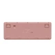 Клавиатура беспроводная Logitech ALTO KEYS K98S Amber Series AI Marble Bluetooth/Wireless/USB Pink - изображение 4
