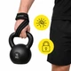 Лямки атлетические для тяги Cornix Lifting Straps XR-0503 Black - изображение 2