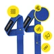 Лямки атлетические для тяги Cornix Lifting Straps XR-0506 Blue - изображение 4