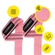 Лямки атлетические для тяги Cornix Lifting Straps XR-0504 Pink - изображение 5