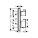Hansgrohe Ecostat Square Термостат скрытого монтажа, хром (15714000) - изображение 2
