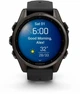 Смарт-годинник Garmin Fenix 8 43mm AMOLED Sapphire Carbon Gray DLC Tit. w. Black/Pebble Gray S. Band (010-02903-20) - зображення 6
