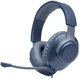 Навушники JBL Quantum 100 Blue (JBLQUANTUM100BLU) - зображення 1