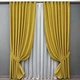 Комплект штор VR-Textil шенилл 2 шт 150x270 см горчичный (1897ш) - изображение 2