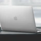 Чехол Uniq Husk Pro Claro для MacBook Air 13" 2020 Dove Matte Clear (UNIQ-MA13(2020)-HSKPCCLR) - изображение 2