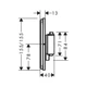 Hansgrohe ShowerSelect Comfort E Термостат для душа, бронза (15574140) - изображение 2