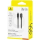 Кабель Baseus Silky Series USB-C to Lightning 20W 2m Black (P10377700113-01) [169517] - изображение 5