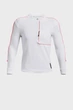 Чоловічий білий лонгслів Under Armour RUN ANYWHERE LS v2 1374423-100 однотонний бавовняний спортивний Розмір L - изображение 1
