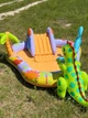 Детский надувной Игровой центр горький динозавр бассейн Intex Dino Park (400833) - изображение 3