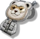 Magnetyczna zawieszka Nimmy Cool&Cute 2.0 Bear Grey (N-KM-BSZJ-011-A) - obraz 4