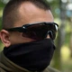 Очки-маска защитные Alpha Oakley 2в1 антифог со сменными линзами, черные - изображение 6