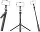 Selfie stick 4smarts 360° AI Tripod Stand with Face Tracking, incl. Remote control Black (4252011913657) - obraz 2