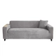 Захисний чохол на тримісний диван Diana Textile Plush Velvet, 190x230 см, Сірий - зображення 3