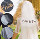 Набор на девичник для невесты Bride to be One Size фата обруч лента флеш-тату пудровый белый (SVS) - изображение 5