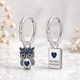 Серьги серебро 925 Original стиль Pandora Сова і книга 9921 - изображение 4