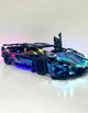 Набор для конструктора Technic Lamborghini конструктор техник развивающий набор совместимый с популярными моделями LED подсветка мотор сервопривод аккумулятор пульт OnePro 73702 - изображение 6
