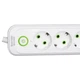 Мережевий фільтр-подовжувач 5 розеток 3xUSB-A 1xUSB-C 3м білий HP-5-41 - изображение 5
