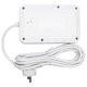 Мережевий фільтр-подовжувач 4 розетки 2xUSB-A 1xUSB-C 3м білий HP-5-45 - изображение 7