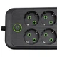 Мережевий фільтр-подовжувач 8 розеток 4xUSB-A 2xUSB-C 5м чорний HP-5-56 - изображение 4
