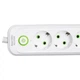Сетевой фильтр-удлинитель 4 розетки 3xUSB-A 1xUSB-C 3м белый HP-5-37 - изображение 3