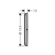 HANSGROHE ShowerSelect S Вентиль на 3, чорний матовий (15558340) - зображення 2