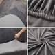 Чохли на дивані подушки - сидушки Homytex Трьохмісні 150-190 (50-70) +20 см, Світло-сірий - зображення 9