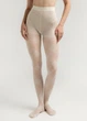 Жіночі фантазійні колготки з геометричним візерунком Giulia TWIST 40 (2) 2 White-crema - изображение 7