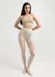 Жіночі фантазійні колготки з геометричним візерунком Giulia TWIST 40 (2) 2 White-crema - изображение 13
