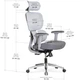 Крісло Mealux D1 Duo Air Fabric Grey (арт. HF-D1 Duo F/G) - зображення 3