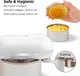Електрична відкривачка консерв Kitchen Mama Mini Plus USB-C, без рук, автостоп, гладкий край - изображение 6