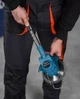 Набор садового инструмента Krafftec 48V 6Ah аккумуляторный триммер и мини пила сучкорез 2в1 с двумя аккумуляторами для кошения травы сорняков кустарников и обрезки веток - изображение 9