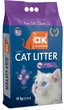Наповнювач бентонітовий AK Cat COMPACT CAT LITTER грудкувальний Лаванда, 10 кг - изображение 2
