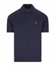 Мужское синее поло Brunello Cucinelli из тонкого трикотажа – 100% хлопок размер XL - изображение 1