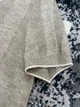 Мужская бежевая трикотажная футболка-поло Brunello Cucinelli Henley из льна и хлопка размер M - изображение 8