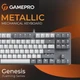 Клавиатура GamePro Genesis Metallic MK110G Outemu Red Swithes USB Gray ( 17405 ) - зображення 17
