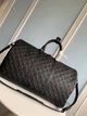Дорожня сумка Louis Vuitton Keepall 50 чорна (141) - изображение 2
