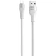 Кабель Proove Soft Silicone USB to Type-C 3A (1m) white - изображение 1