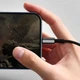 Кабель Baseus Tungsten Gold Fast Charging Lightning 2.4A (2m), Чорний - зображення 3