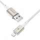 Кабель Proove Dense Metal USB to Lightning 2.4A (1m) white - изображение 4