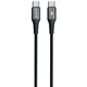 Кабель Proove WireX Type-C to Type-C 60W (1m) black - изображение 1