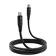 Кабель Proove Soft Silicone Type-C to Lightning 27W (1m) black - изображение 4