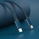 Кабель Baseus High Density Braided Type-C to Lightning PD 20W (1m) black - изображение 5